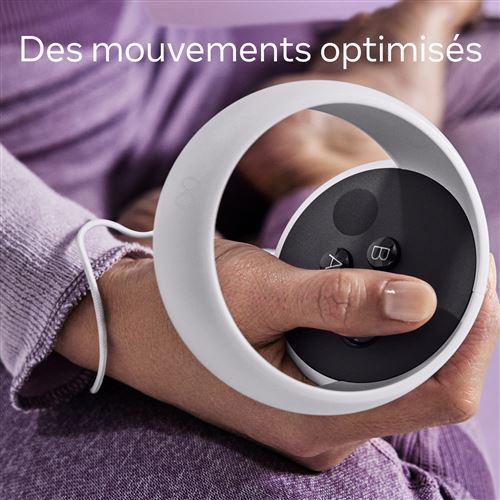 Casque de réalité virtuelle Meta Quest 2 128 Go Blanc – Image 7