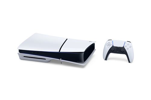 Console Sony PS5 Slim Edition Standard Blanc et Noir – Image 4