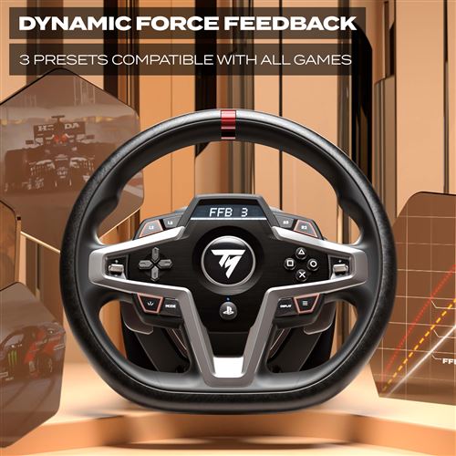 Volant Thrustmaster T248 pour PS5, PS4 et PC Noir – Image 7