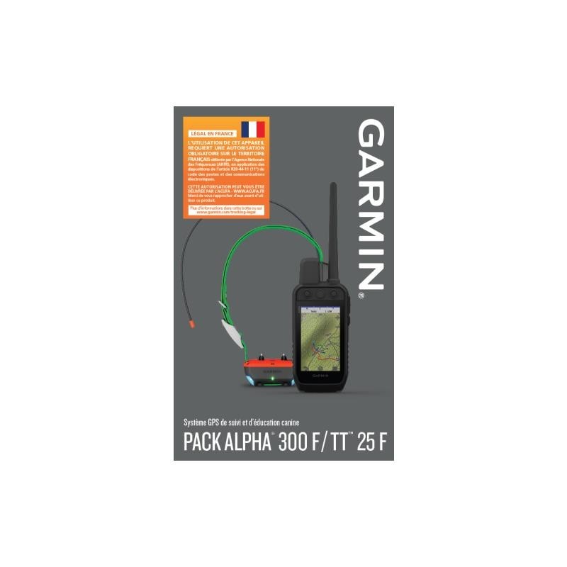 Pack Garmin Télécommande Alpha 300 F Avec Collier De Repérage Et Dressage Tt25 F – Image 9