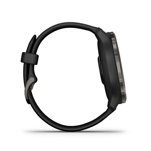 Montre connectée Garmin Venu 2 Gris avec bracelet Noir – Image 7