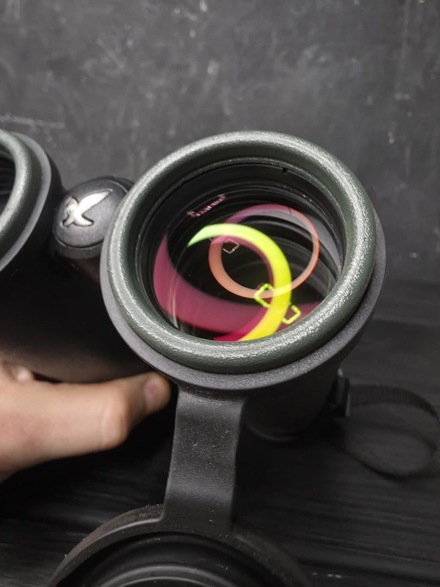 Jumelles Swarovski Optik EL 10x42 6,4° vertes chasse aux oiseaux avec housse sangle – Image 4