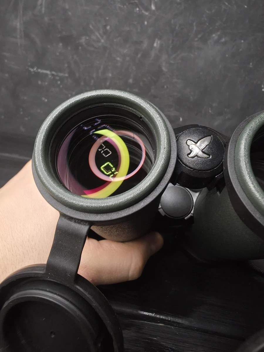 Jumelles Swarovski Optik EL 10x42 6,4° vertes chasse aux oiseaux avec housse sangle – Image 5