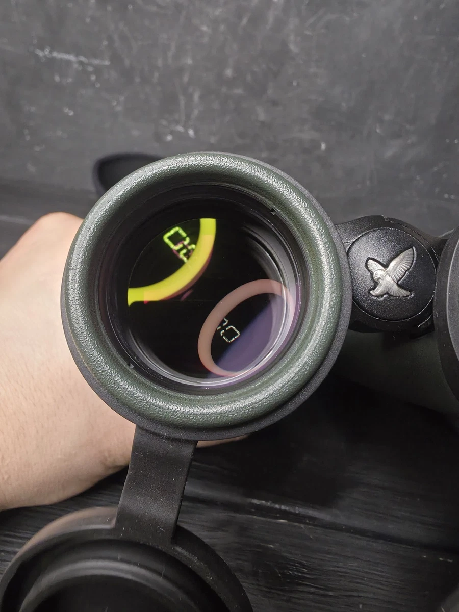 Jumelles Swarovski Optik EL 10x42 6,4° vertes chasse aux oiseaux avec housse sangle – Image 6