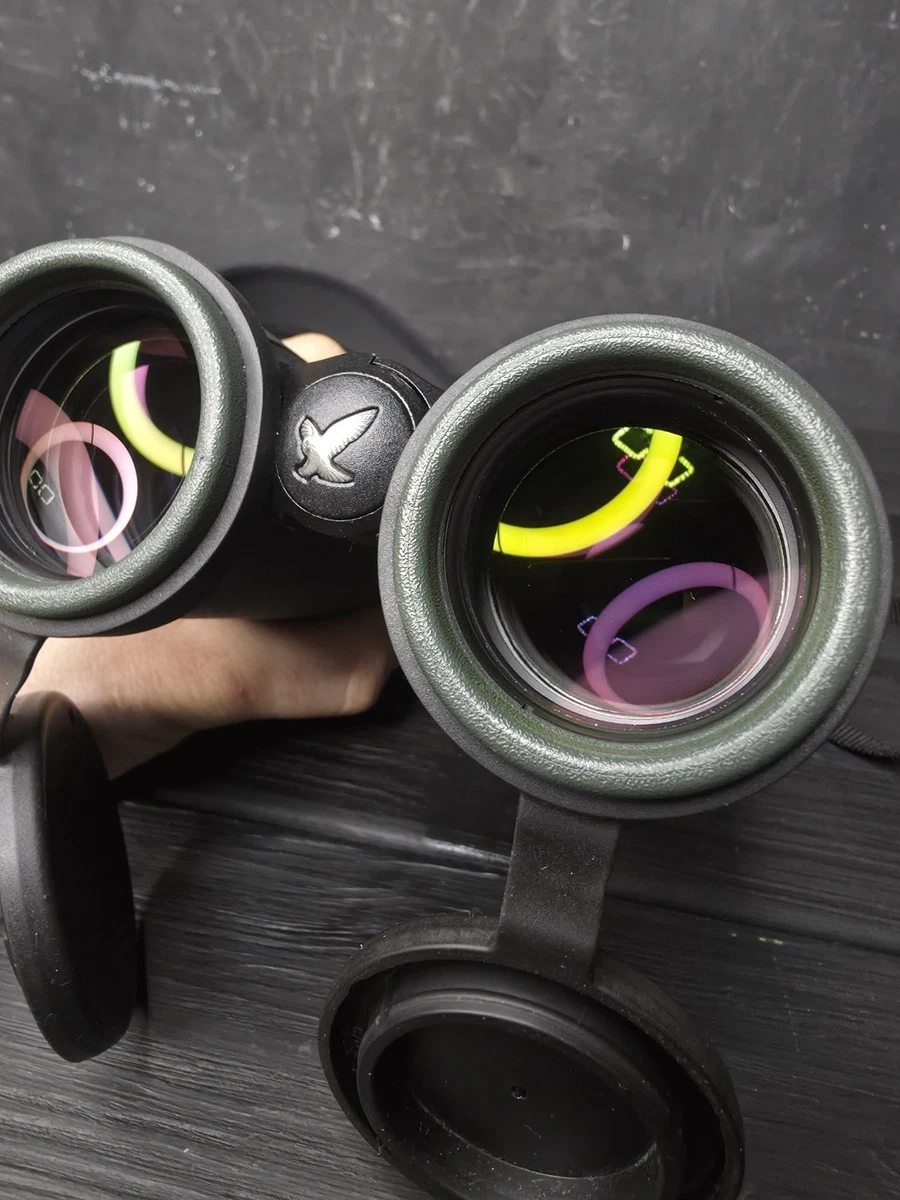 Jumelles Swarovski Optik EL 10x42 6,4° vertes chasse aux oiseaux avec housse sangle – Image 7