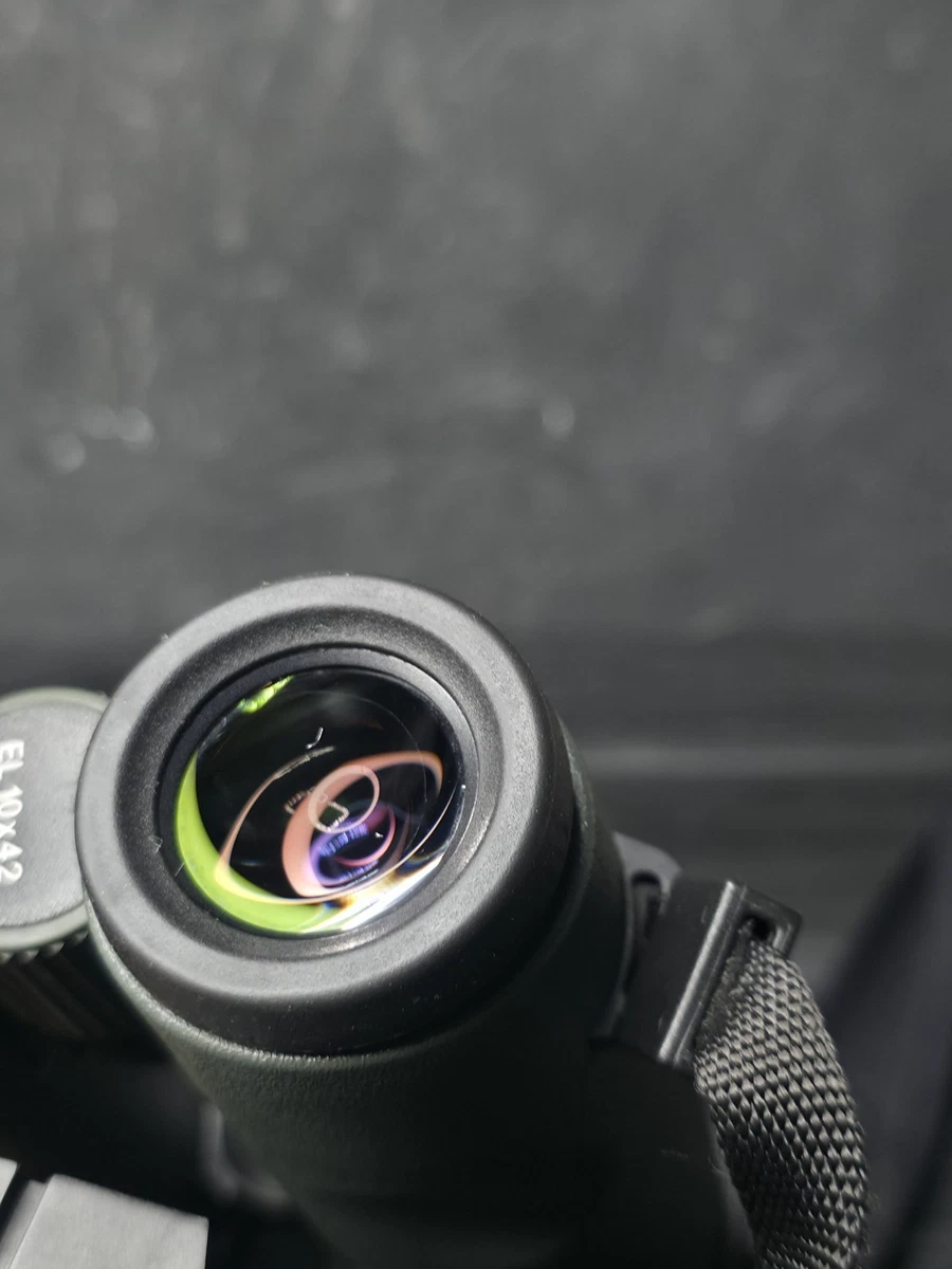 Jumelles Swarovski Optik EL 10x42 6,4° vertes chasse aux oiseaux avec housse sangle – Image 8