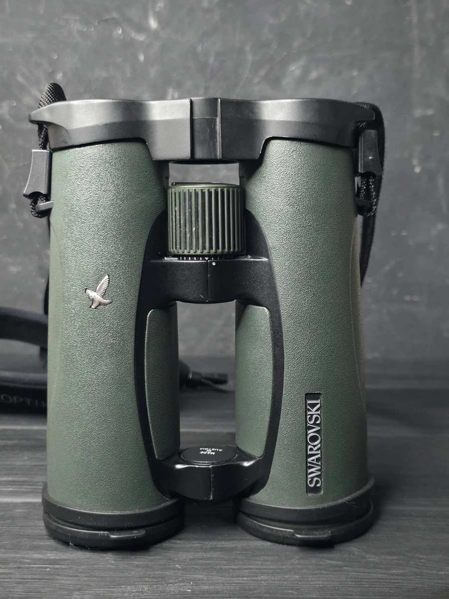 Jumelles Swarovski Optik EL 10x42 6,4° vertes chasse aux oiseaux avec housse sangle – Image 2