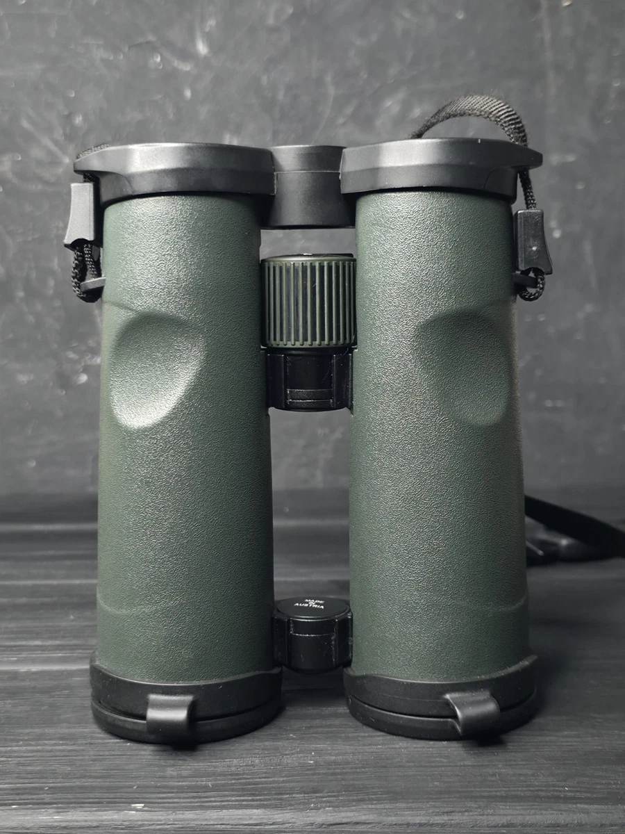 Jumelles Swarovski Optik EL 10x42 6,4° vertes chasse aux oiseaux avec housse sangle – Image 3